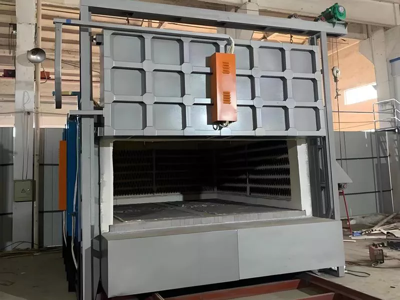 Annealing and heat treatment furnace for aluminum alloy processing