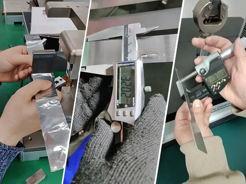 하오메이 공장에서 1060 알루미늄 스트립 품질 관리 검사 실시