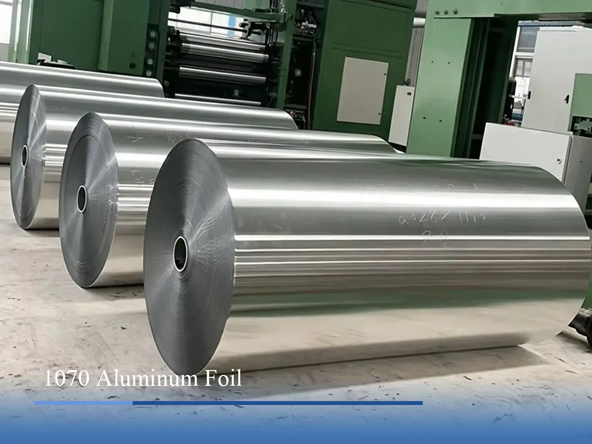 1070 aluminum foil roll supplied by Haomei Aluminum
