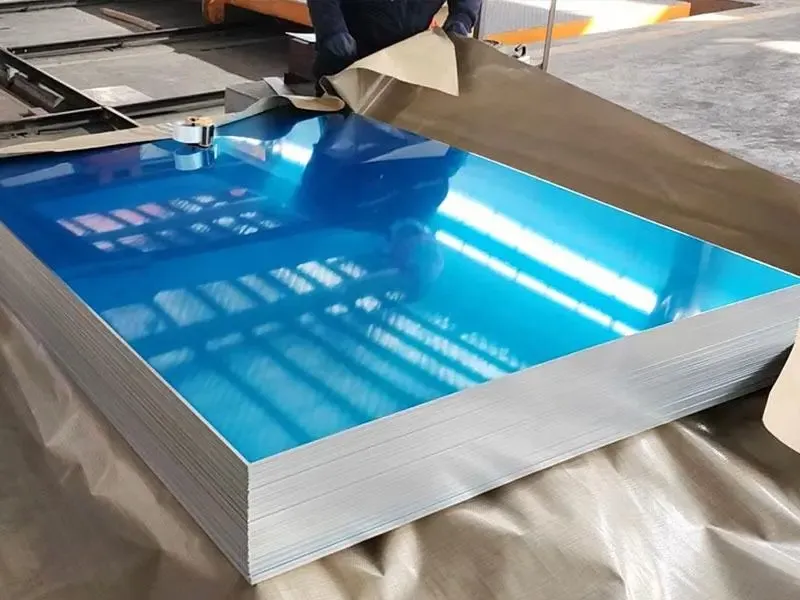 1100 aluminum sheet with protective PVC film for surface protection