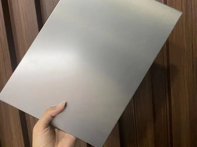 Anodized 1100 aluminum sheet for architectural and high-humidity applications