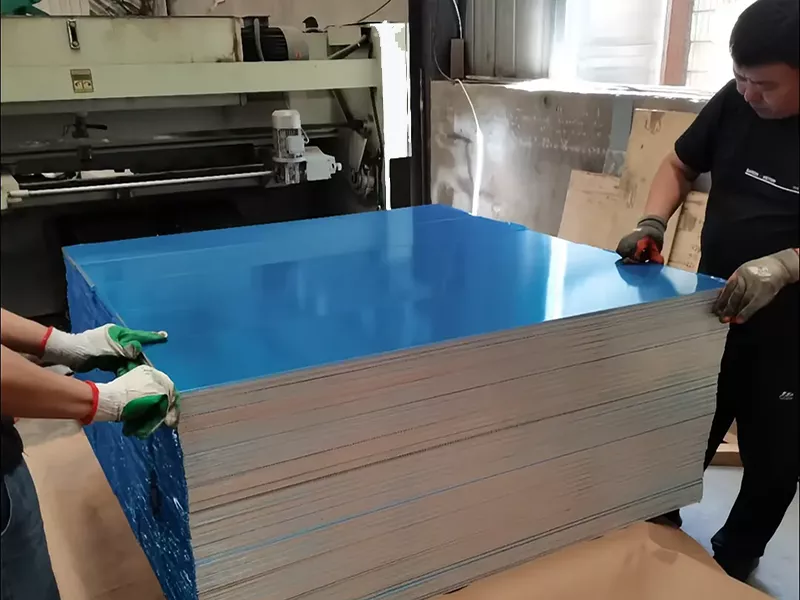 1100 H14 aluminum sheet quality control inspection process including thickness testing, surface inspection and flatness checking