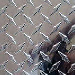 .125 (1/8) thick 2mm aluminium checker plate 3003