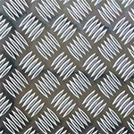 .125 (1/8) thick 2mm aluminium checker plate 3003 H22