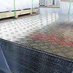 .125 (1/8) thick 2mm aluminium checker plate 6061 T6