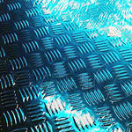 .250 (1/4) thick 2mm aluminium checker plate 3003 H22