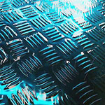 .250 (1/4) thick - Extra Wide 2mm aluminium checker plate 3003 H22