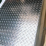 0.1 2mm aluminium checker plate 4017