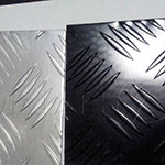 24 x 48 2mm aluminium checker plate 5052