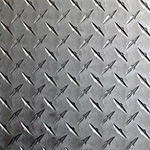 0.045 thick 4017 Aluminum Diamond Plate