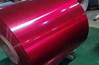 Red Anodized Aluminium Mirror Sheet Coil