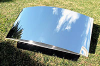 468mm x 48mm x 2mm aluminium reflector sheet