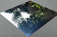 549mm x 40mm x 3mm aluminium reflector sheet