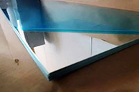 150mm x 47mm x 2mm aluminium reflector sheet