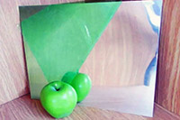 368mm x 48mm x 2mm aluminium reflector sheet