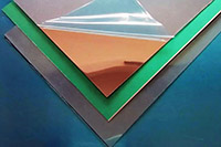 418mm x 48mm x 2mm aluminium reflector sheet