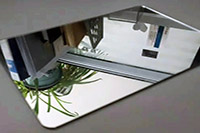 228mm x 62mm x 2mm aluminium reflector sheet