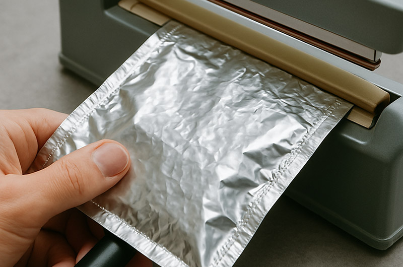 Heat seal aluminum foil