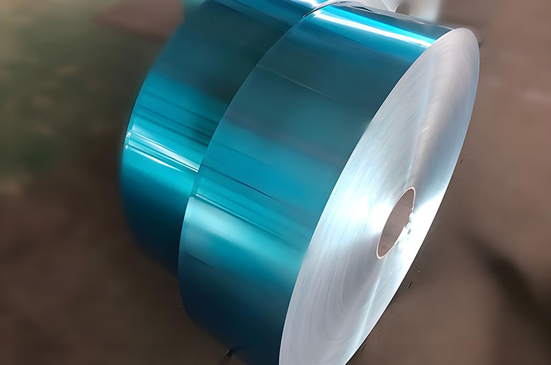 Hydrophilic aluminum foil