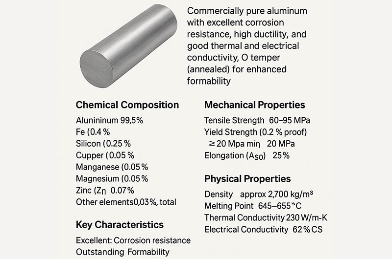 1050 O Aluminum Bar