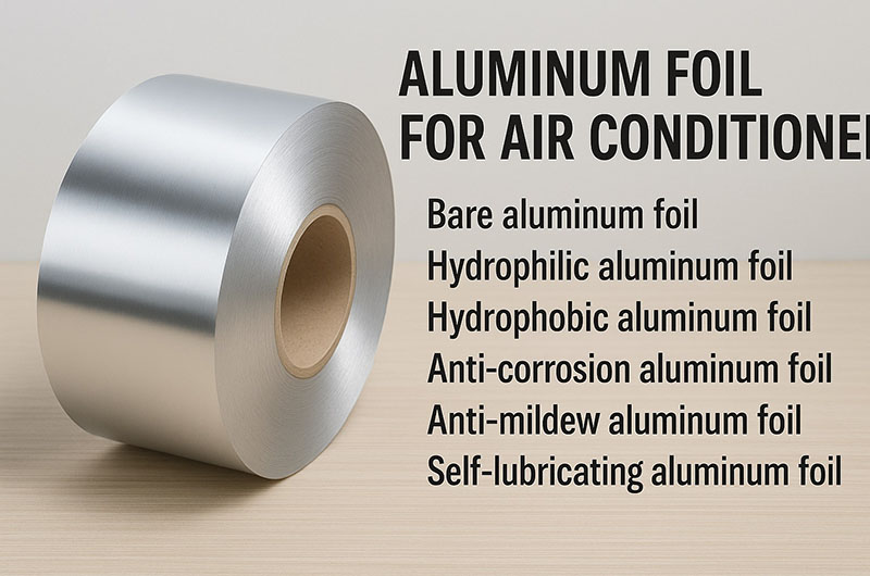 Types of Aluminum Foil Used in Air Conditioning