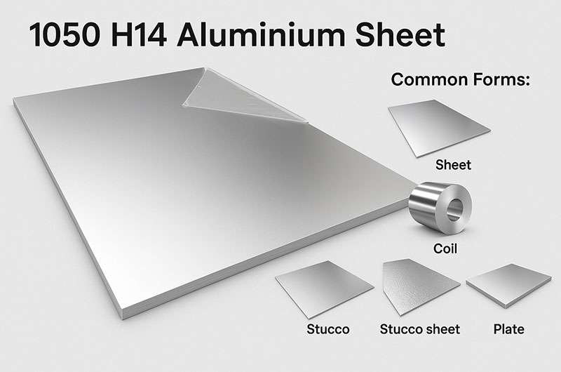 1050 h14 aluminium supplied forms
