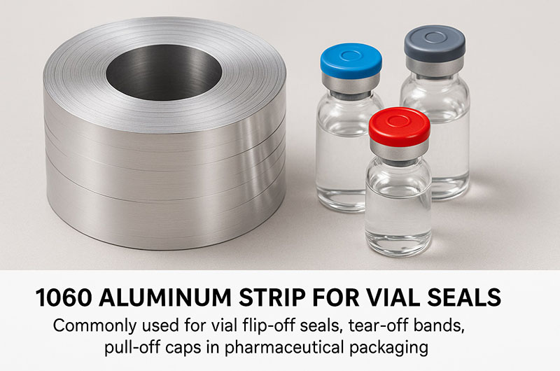 Vial Seals 1060 Aluminum Strip