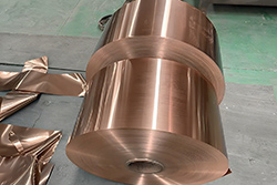 papel de aluminio bronce