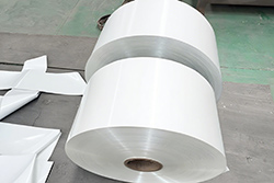 papel de aluminio blanco