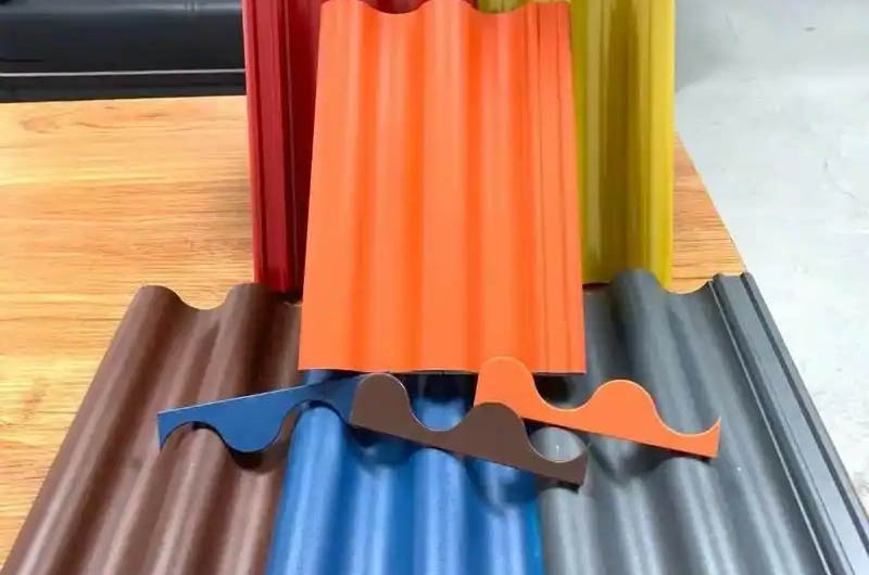 Color Options for Corrugated Aluminum Roofing Sheets