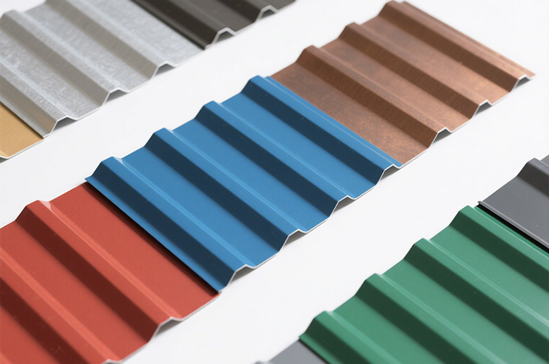 Aluminium IBR (Inverted Box Rib) roof sheeting