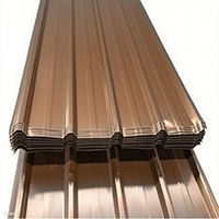 Bronze Aluminum IBR Roof Sheeting
