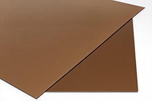 Brown Anodized Aluminum Sheet