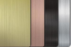 Brushed-Finish Anodized Aluminum Sheet