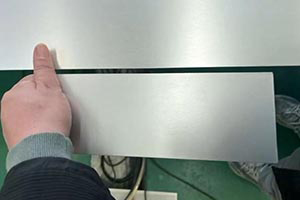 Matte-Finish Anodized Aluminum Sheet
