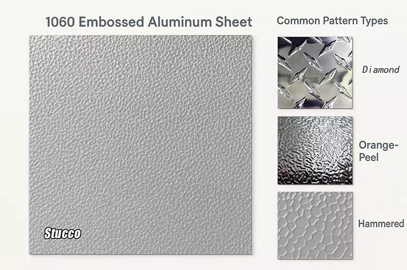 1060 Embossed Aluminum Sheet