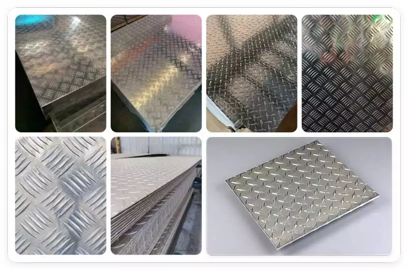Aluminum floor plate