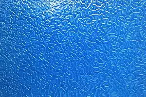 Blue Embossed Aluminum Coil