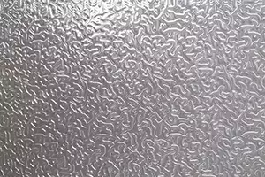 Silver Embossed Aluminum Coil