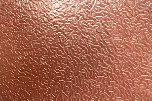 Copper Embossed Aluminum Coil