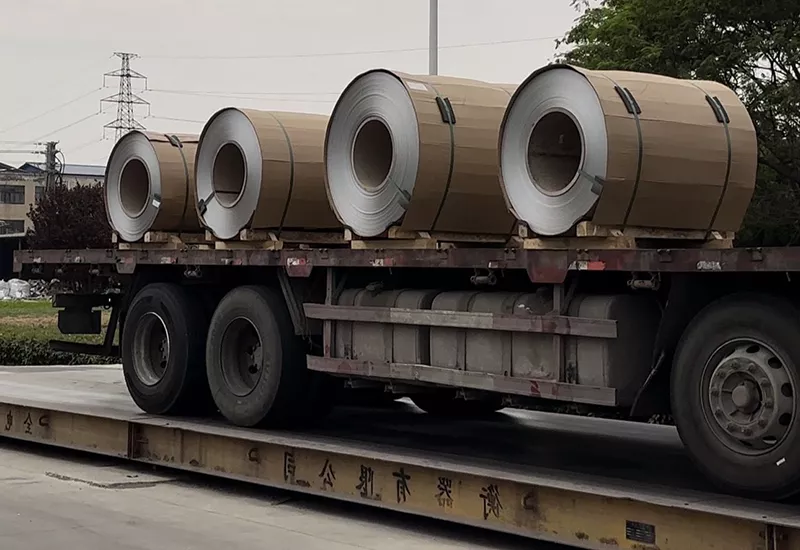 The customer has placed an order for 6061 aluminum coils for shipment