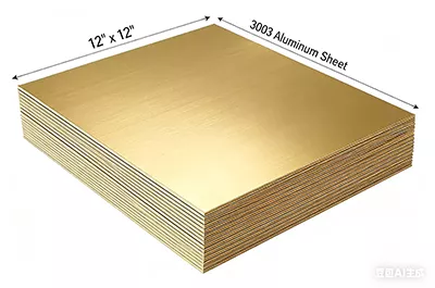 12 x 12 3003 Aluminum Sheet 12 x 12 3003 Aluminum Sheet