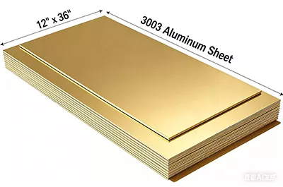 12 x 36 3003 Aluminum Sheet 12 x 36 3003 Aluminum Sheet