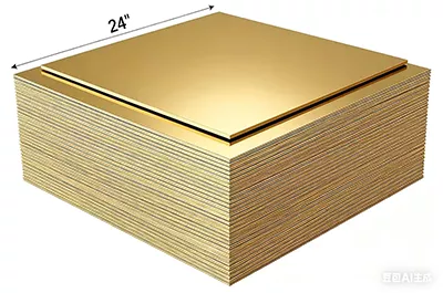 24 x 24 3003 Aluminum Sheet 24 x 24 3003 Aluminum Sheet