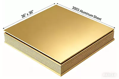 36 x 36 3003 Aluminum Sheet 36 x 36 3003 Aluminum Sheet