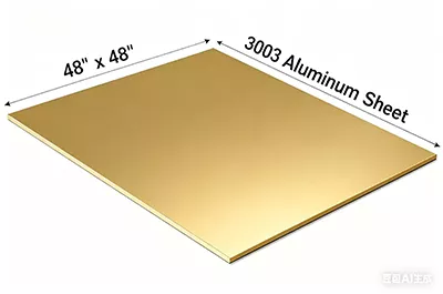 48 x 48 3003 Aluminum Sheet 48 x 48 3003 Aluminum Sheet