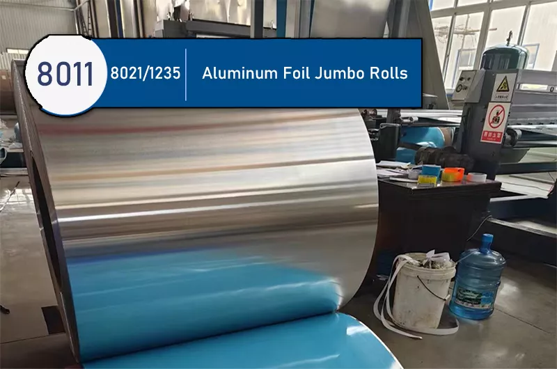 Rolos Jumbo de Papel Alumínio