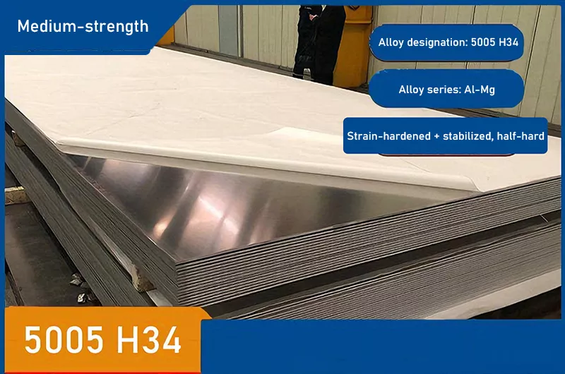 5005 H34 Aluminum Sheet