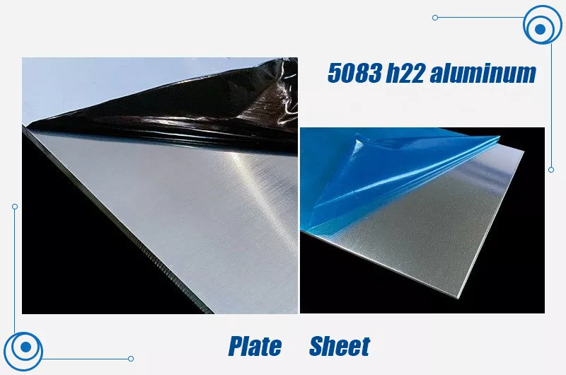 5083 h22 алюминиевый лист