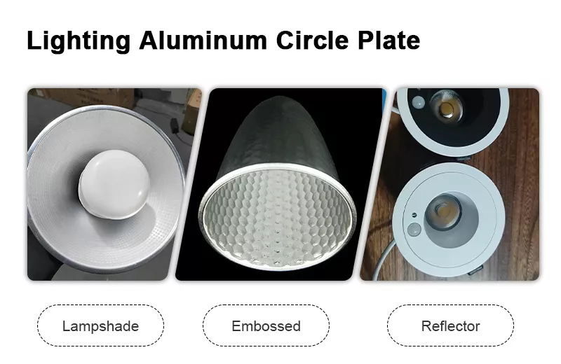 Lighting Aluminum Circle Plate